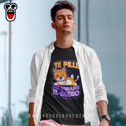 Te Pille Mirandome El Guebo pocaverguenza Camisetas