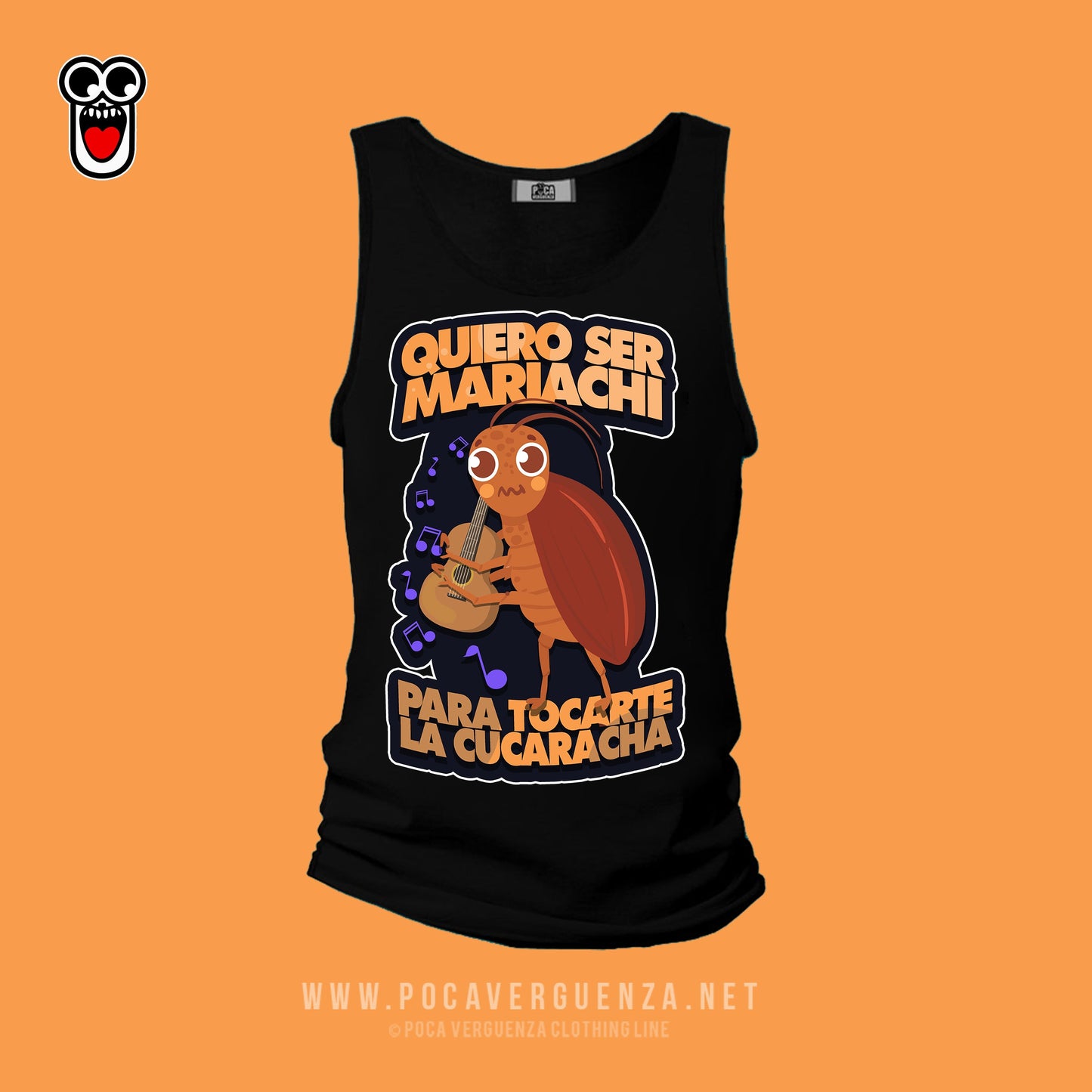 Quiero Ser Mariachi Para Tocarte La Cucaracha pocaverguenza Camisetas