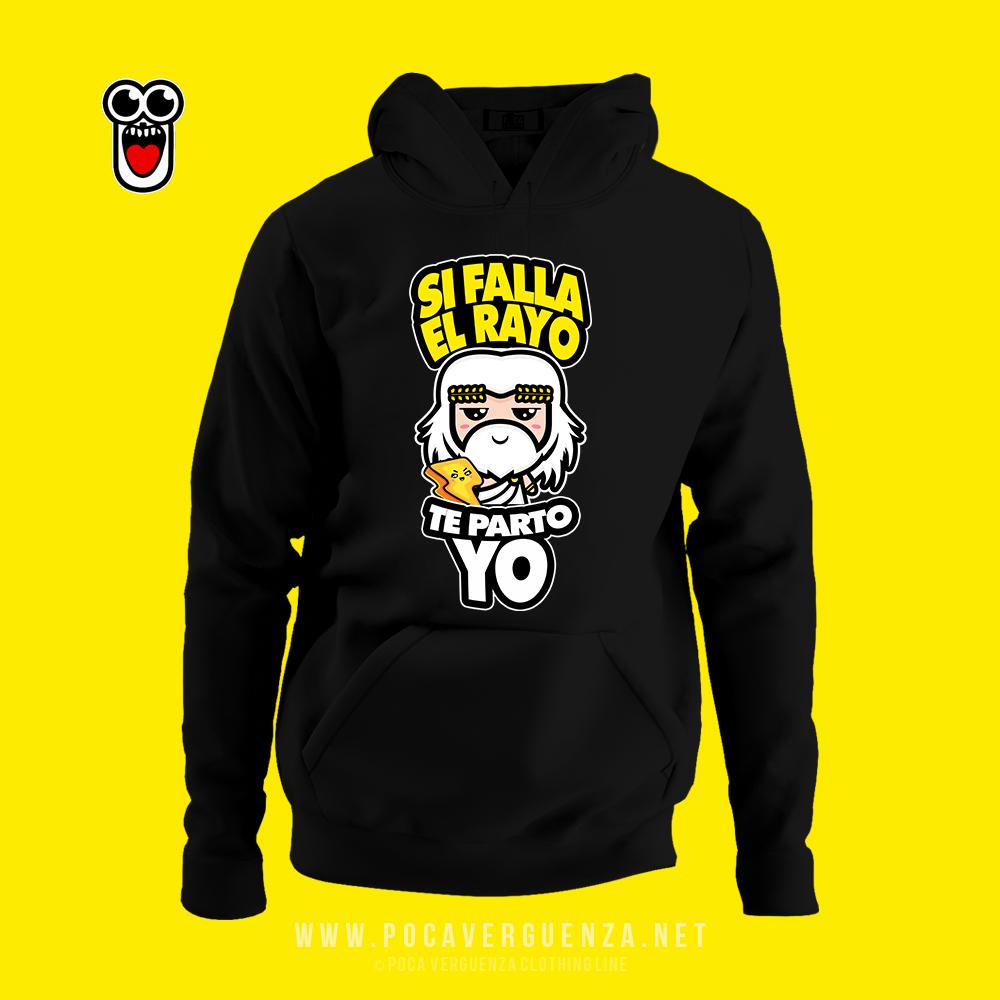 Si falla el rayo te parto yo pocaverguenza Camisetas (5692030189727)