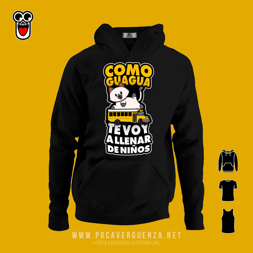 Como Guagua Te Voy Llenar De Niños pocaverguenza Camisetas