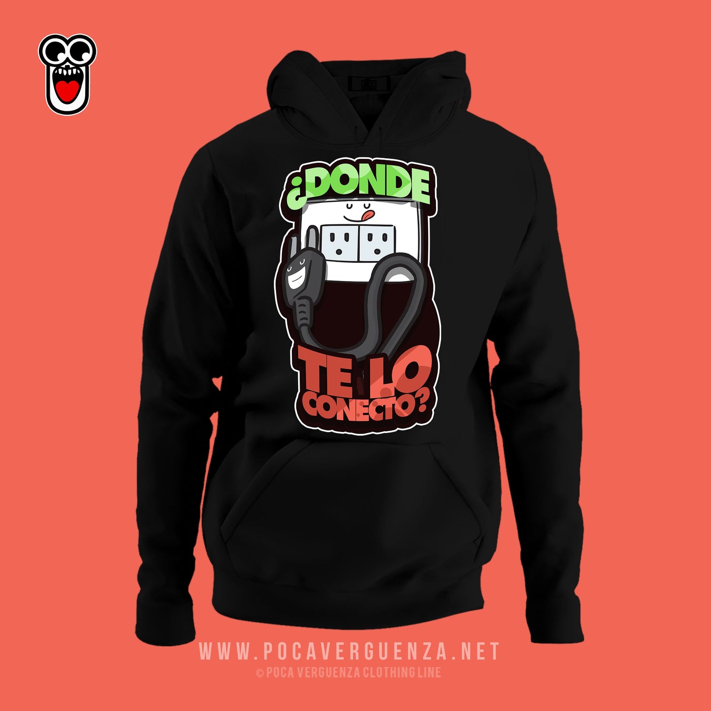 ¿Donde Te Lo Conecto? pocaverguenza Camisetas