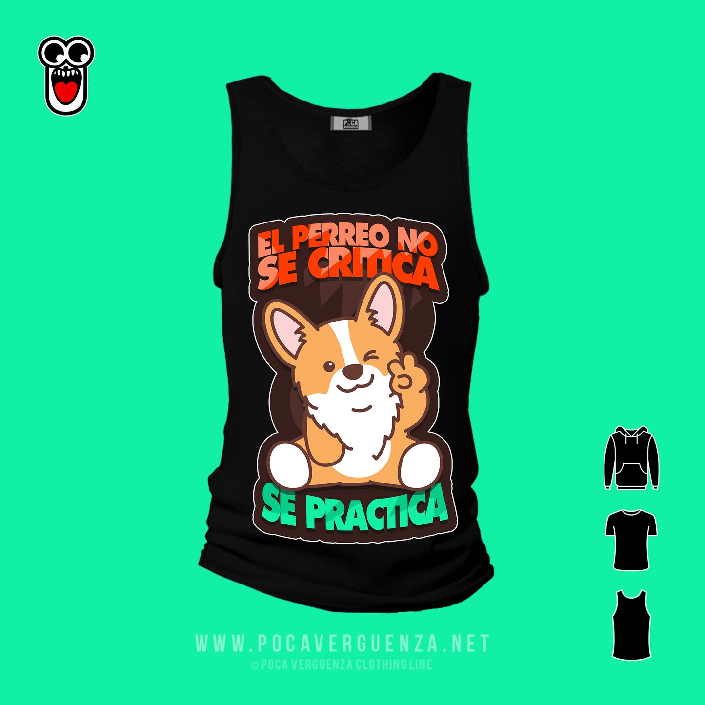 El Perreo No Se Critica Practica pocaverguenza Camisetas