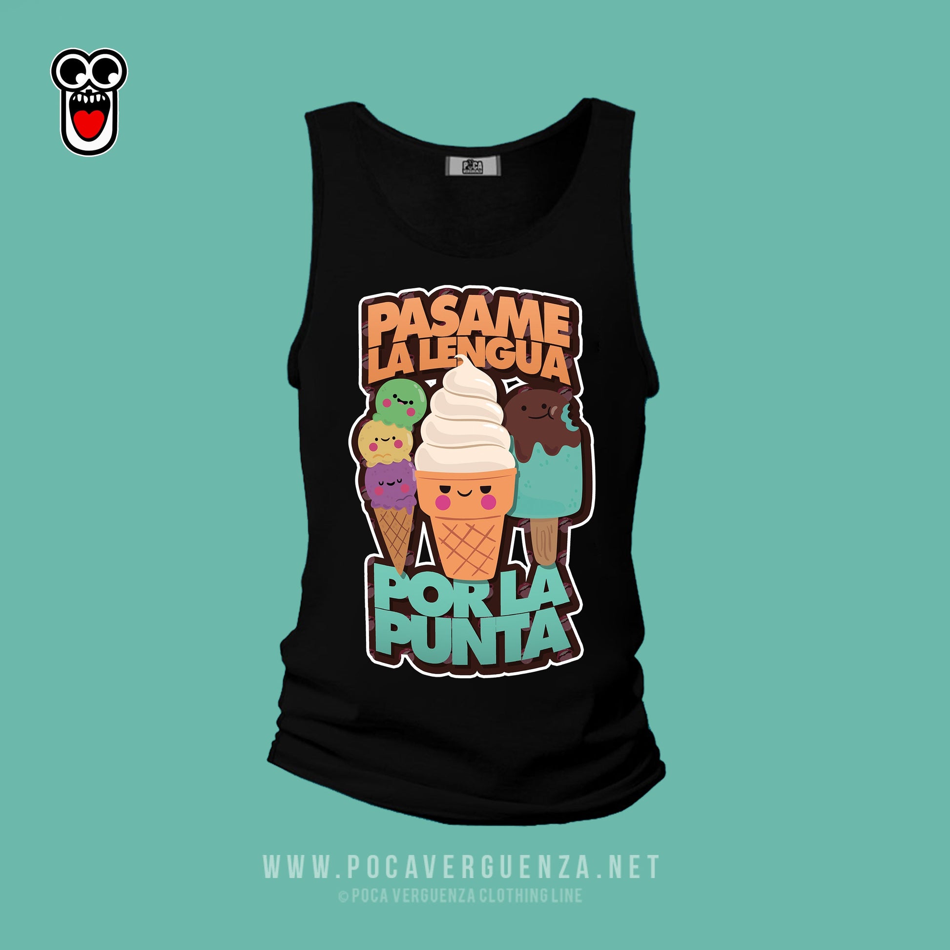 Pasame La Lengua Por Punta pocaverguenza Camisetas