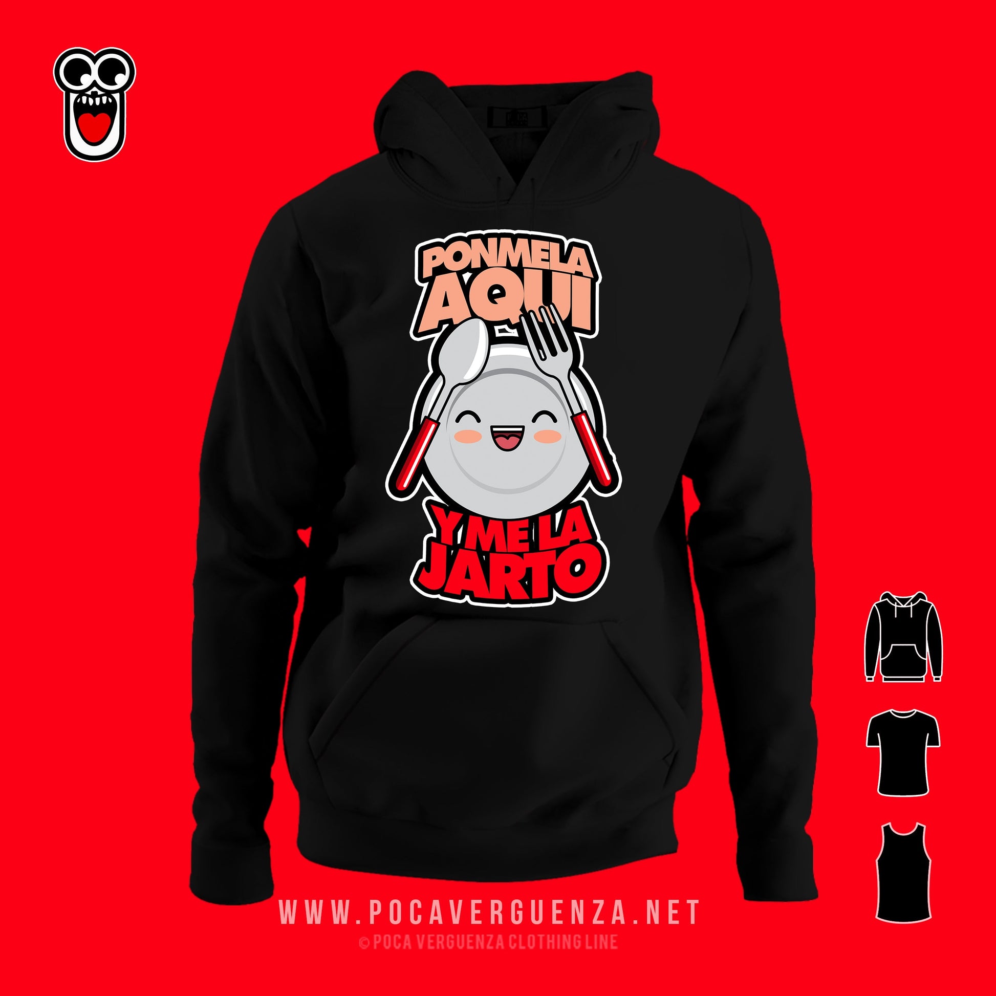 Ponmela Aqui Jarto pocaverguenza Camisetas