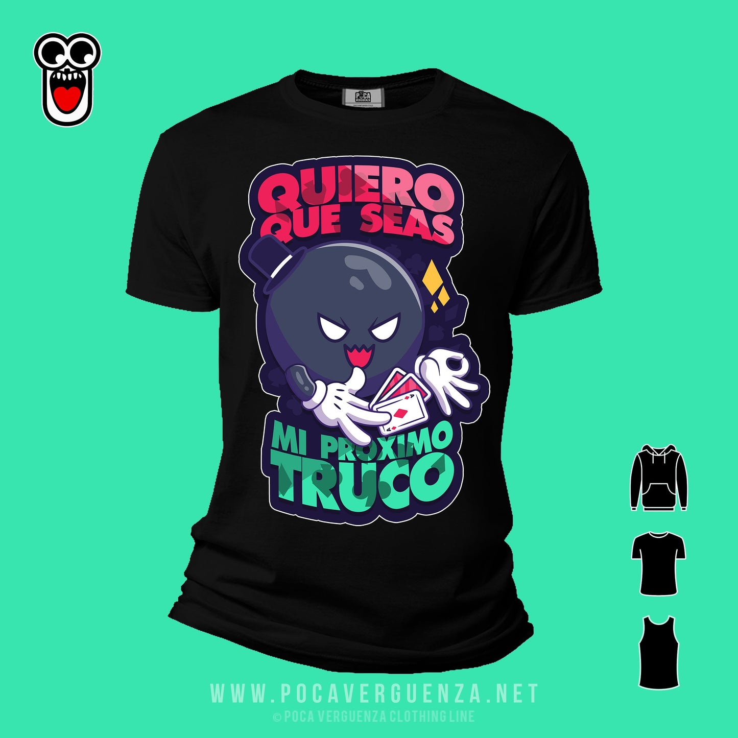 Quiero Que Seas Mi Proximo Truco pocaverguenza Camisetas