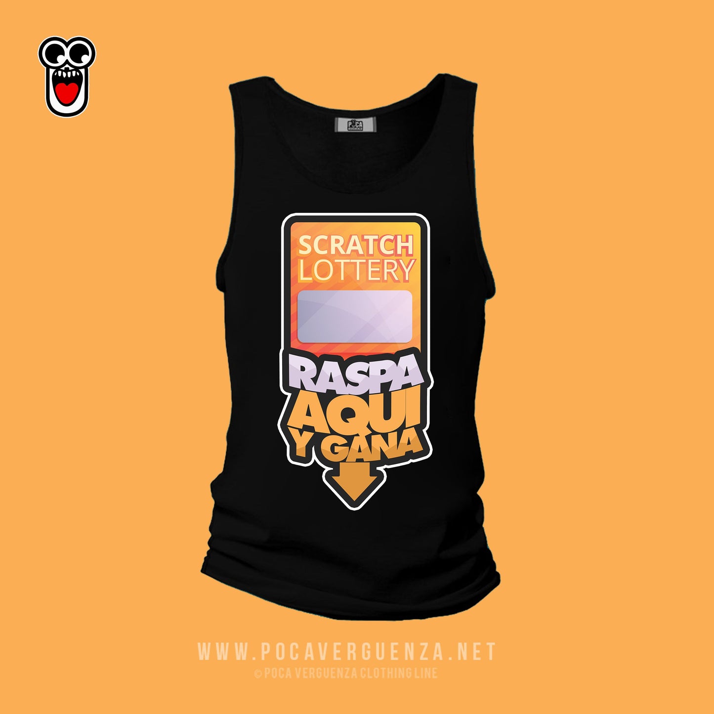 Raspa Aqui Gana pocaverguenza Camisetas