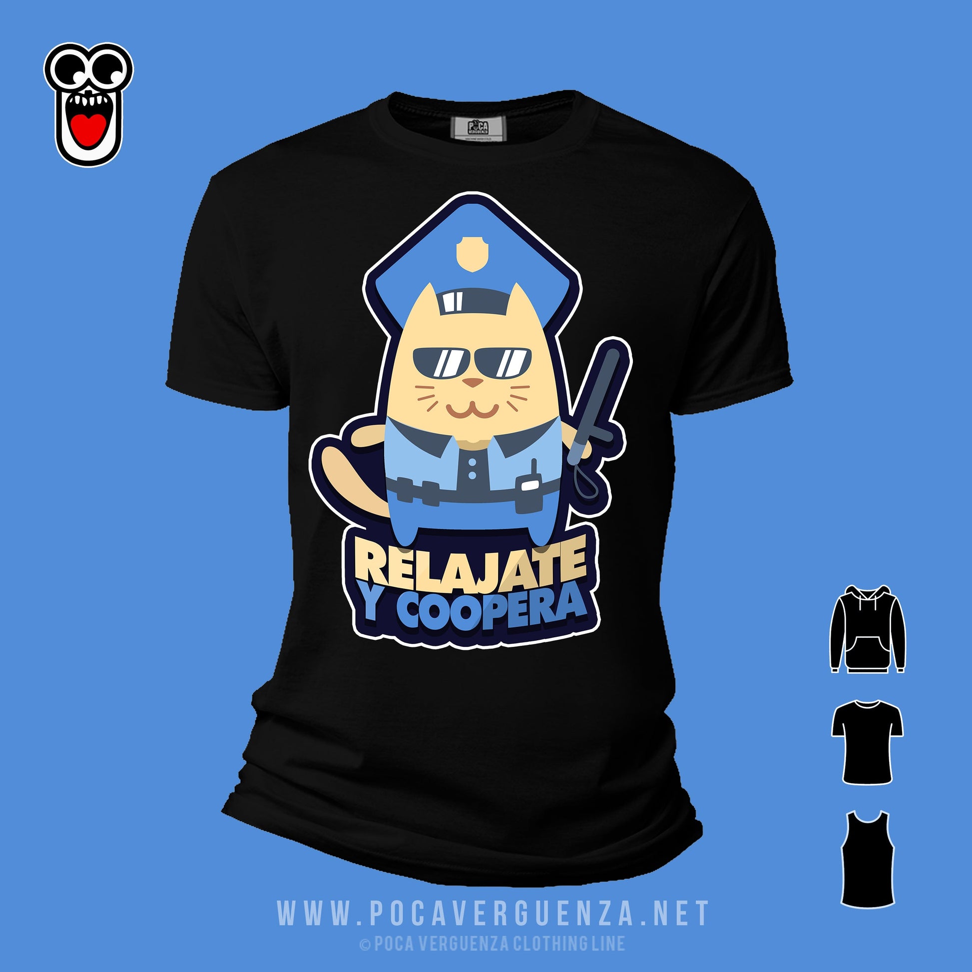 Relajate Coopera pocaverguenza Camisetas