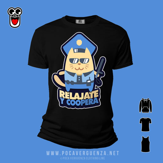 Relajate Coopera pocaverguenza Camisetas