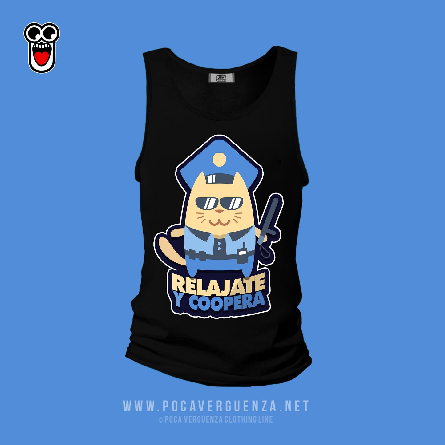 Relajate Coopera pocaverguenza Camisetas