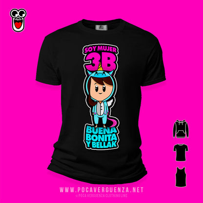 Soy Mujer Buena, Bonita Bellak pocaverguenza Camisetas