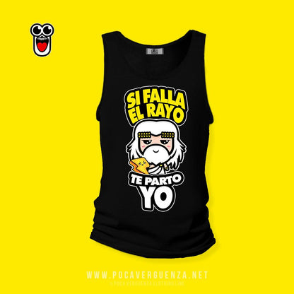 Si falla el rayo te parto yo pocaverguenza Camisetas (5692030189727)