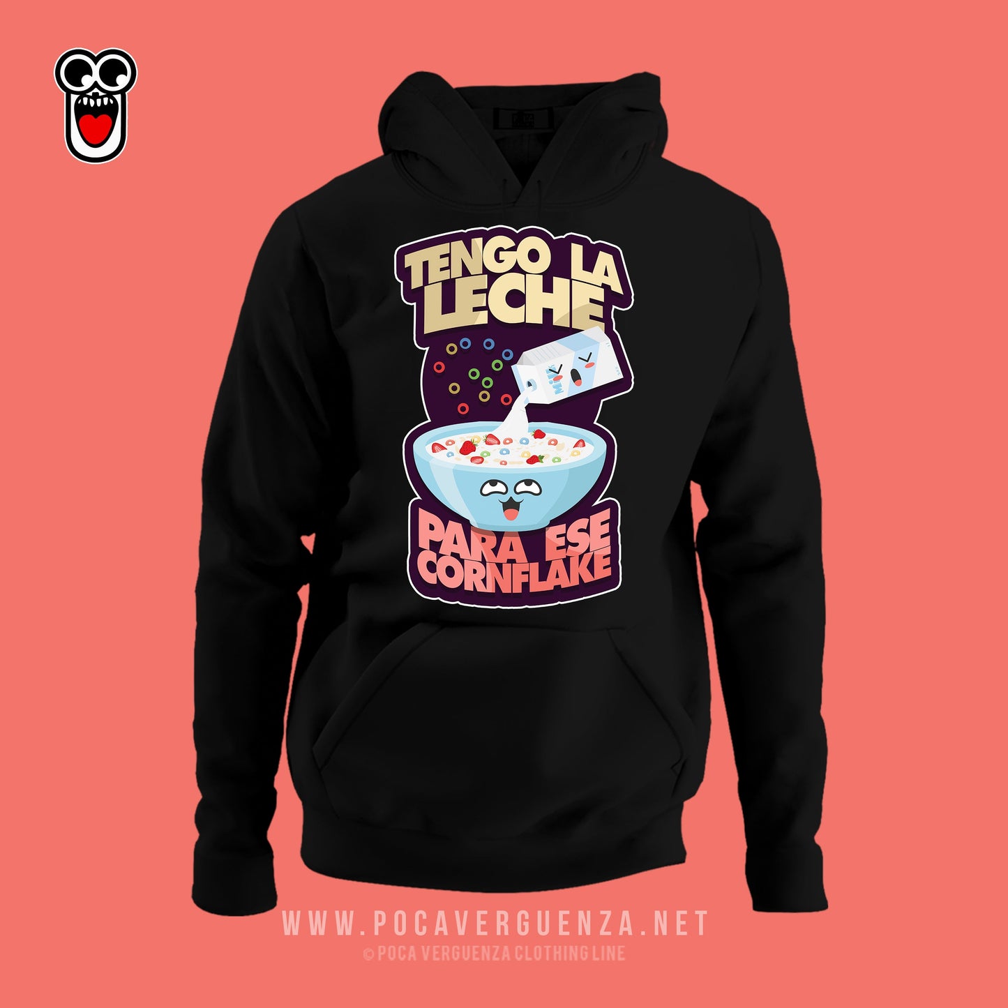 Tengo La Leche Para Tu Cornflakes pocaverguenza Camisetas