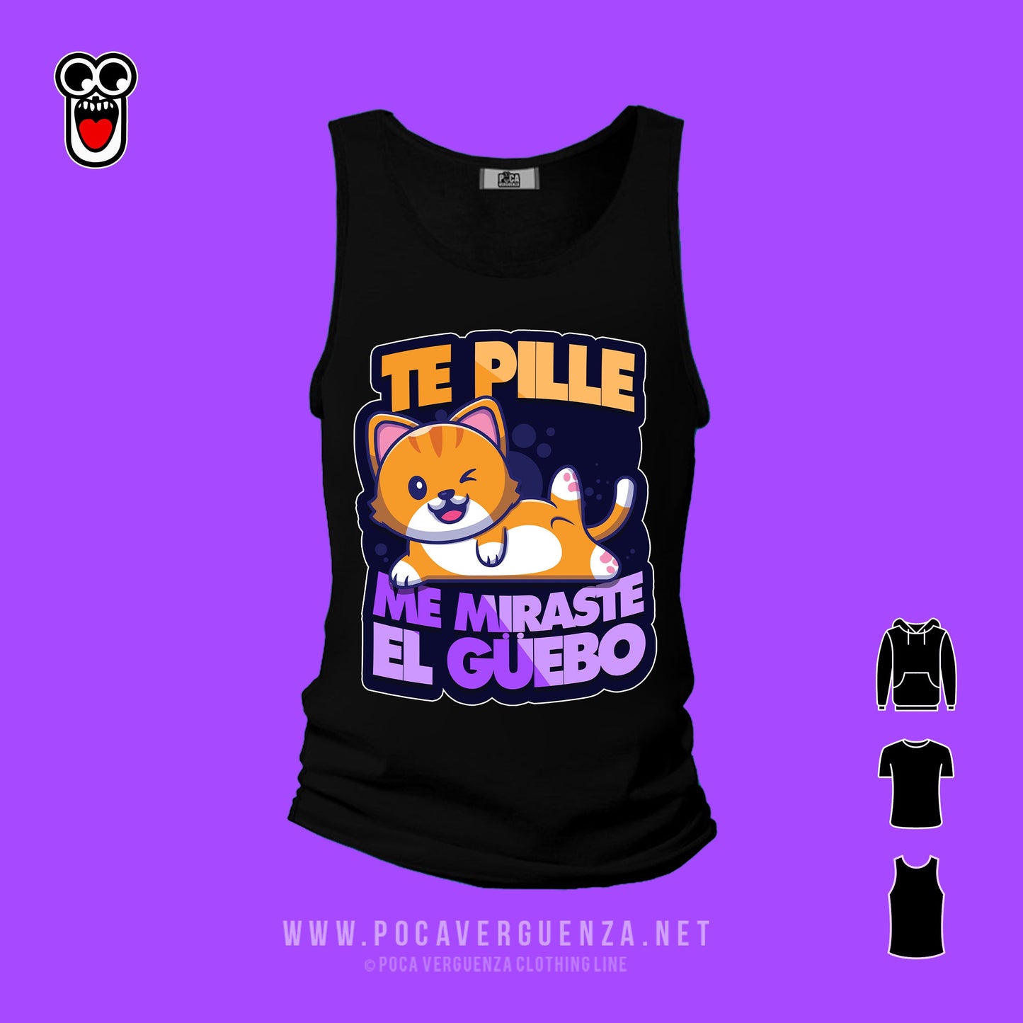 Te Pille Mirandome El Guebo pocaverguenza Camisetas