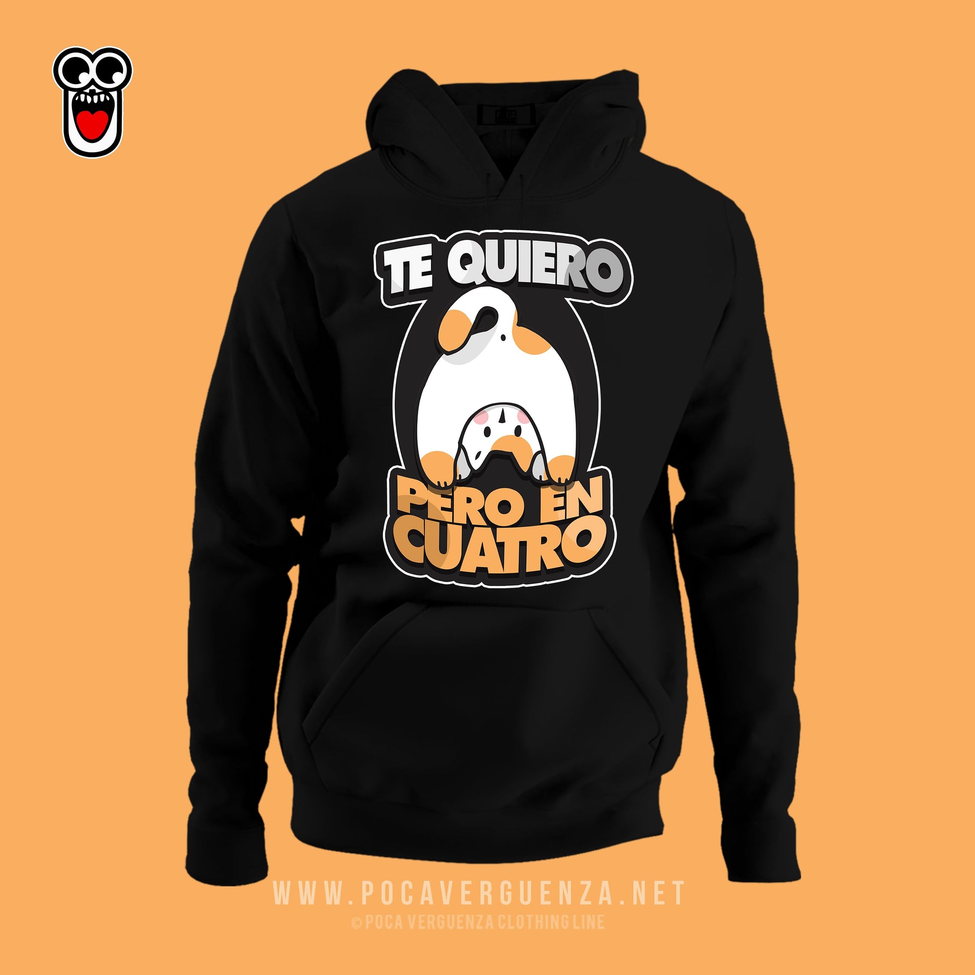 Te Quiero Pero En Cuatro pocaverguenza Camisetas